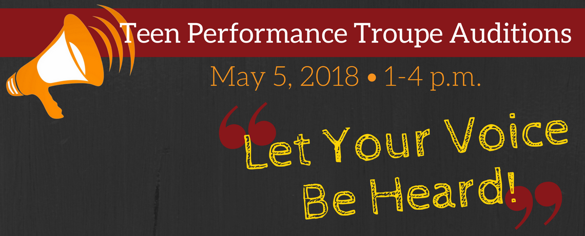 TeenFest Performance Troupe Auditions